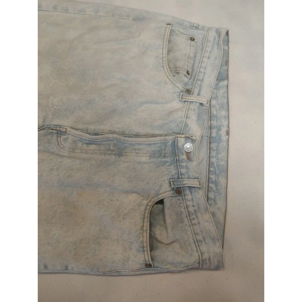 Levi's Acid Wash Jeans 501-0108 Botton Fly 36x31 Made in USA